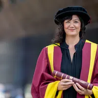 Catryn Ramasat at Graduation