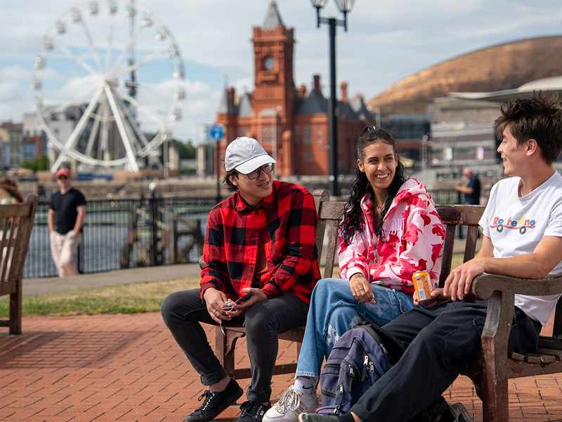 YouTube Thumbnail - Cardiff Student Life