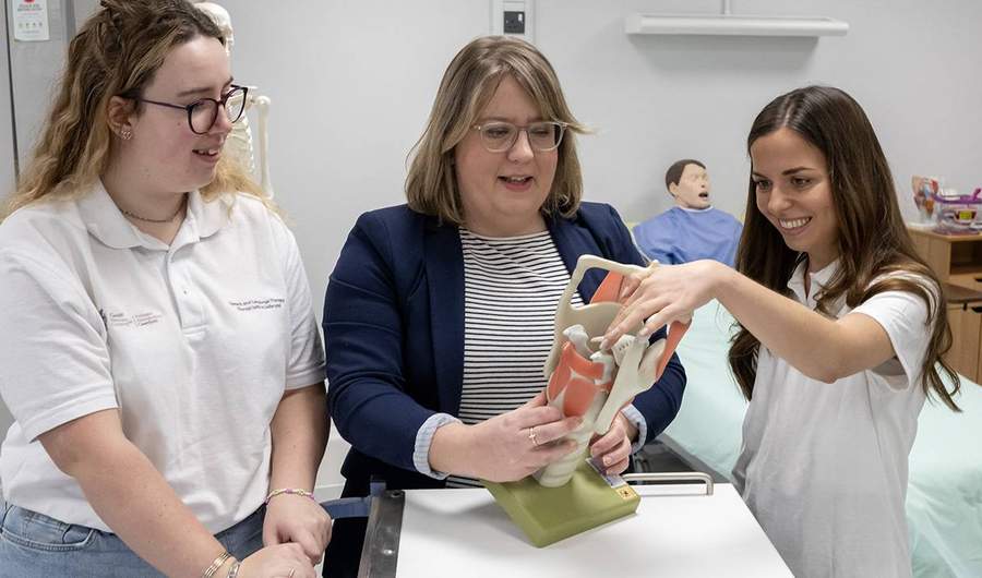 YouTube Thumbnail - BSc Speech & Language Therapy Teaching Scenario