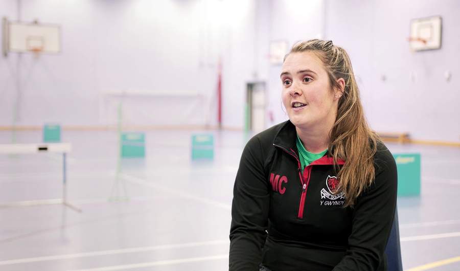 YouTube Thumbnail - BSc Sport, PE and Health - Profile Naomi