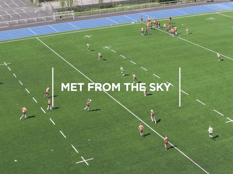 Aerial tour of the Met Sport facilities on the Cyncoed Campus